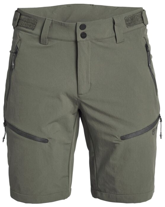 Tenson Txlite Flex Shorts Men Heren Donker Olijfgroen