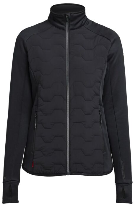 Tenson Txlite Hybrid Zip Women Dames Zwart
