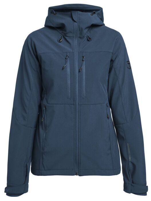 Tenson Txlite Softshell Jacket Women Dames Donkerblauw