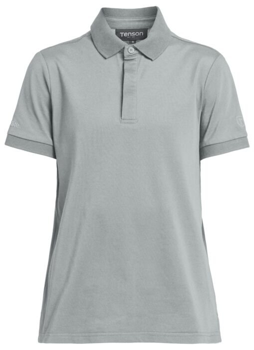 Tenson Txlite Tri-Blend Polo Women Dames Grijsgroen