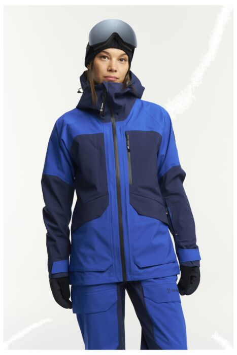 Tenson Nayoro Shell Jacket Women Dames Blauw