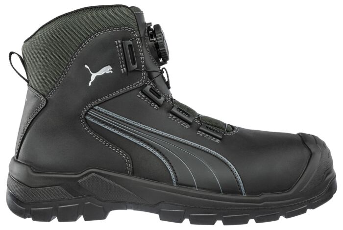 Puma Cascades DISC Mid 630211 S3 Zwart/Grijs