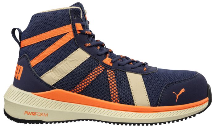 Puma Rival Blue/orange Mid 635040 S1PS Blauw