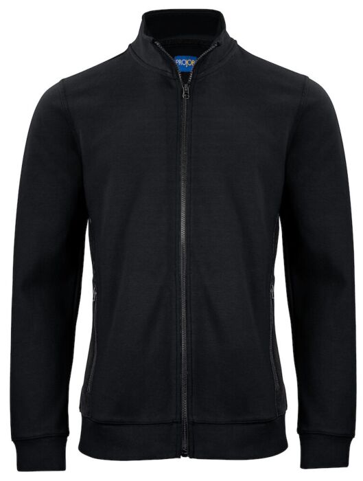 Projob 2129 Sweater Met Ritssluiting Heren Zwart