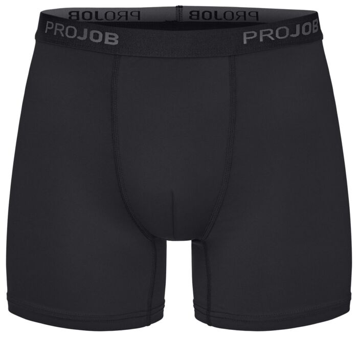 Projob 3530 Functionele Boxer Shorts, 2 Pack Heren Zwart