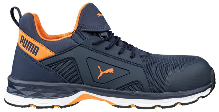 Puma Chase Blue/orange Low 643780 S1PS Blauw/Oranje