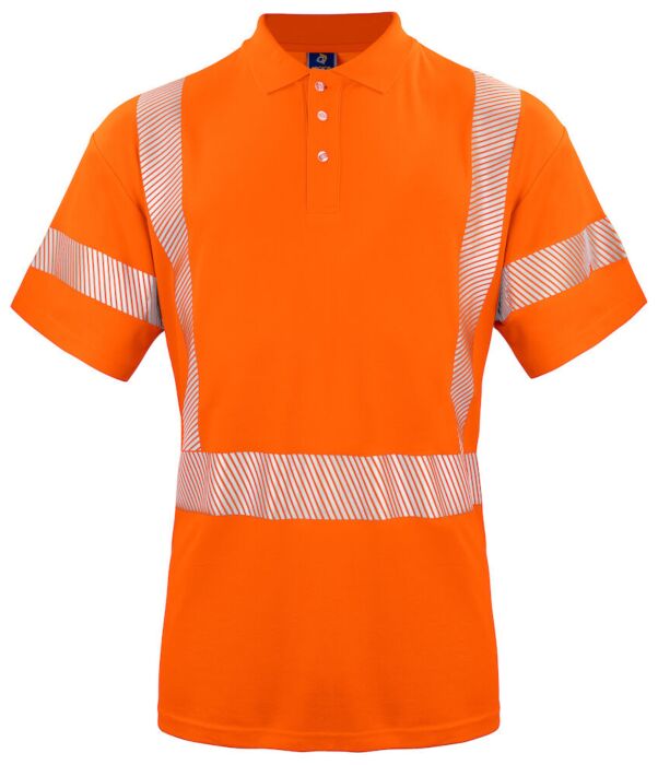 Projob 6015 Signalisatiepolo En Iso 20471 Klasse 3 Heren Oranje