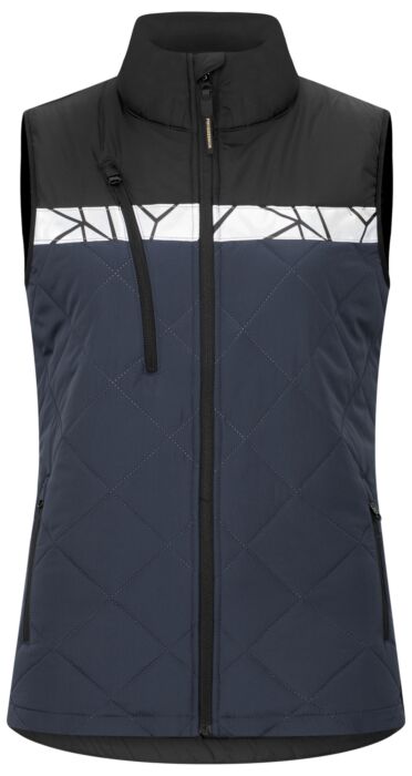 Projob 7701 Bodywarmer Dames Marine/Zwart