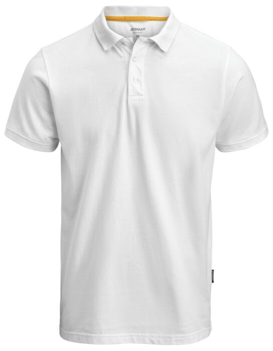 Jobman 5566 Poloshirt Heren Wit