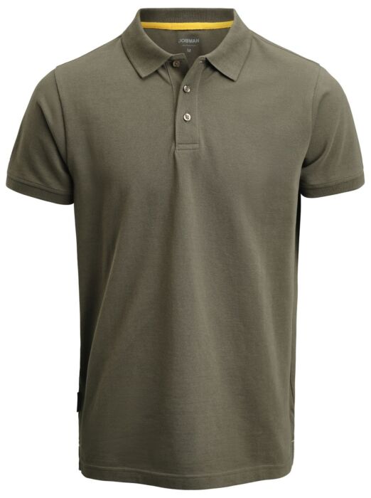 Jobman 5566 Poloshirt Heren Olijfgroen