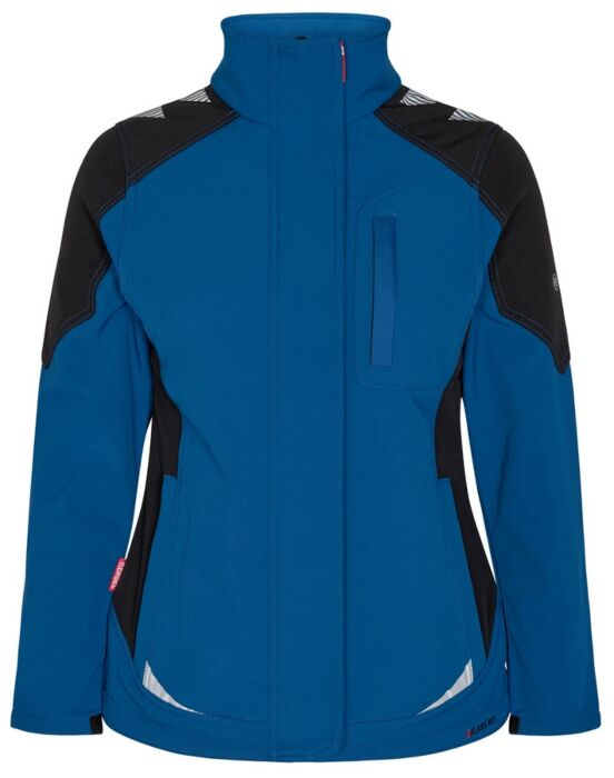 F. Engel 8815 Galaxy Softshell Jacket Ladies Blue/Black