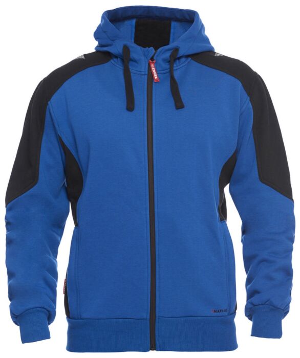 F. Engel 8820-233 Hoody Sweater Blauw/Zwart