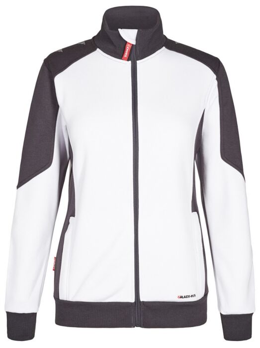 F. Engel 8825 Galaxy Sweat Cardigan Ladies White/Anthracite