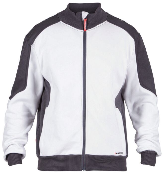 F. Engel 8830-233 Sweat Cardigan Wit/Antraciet