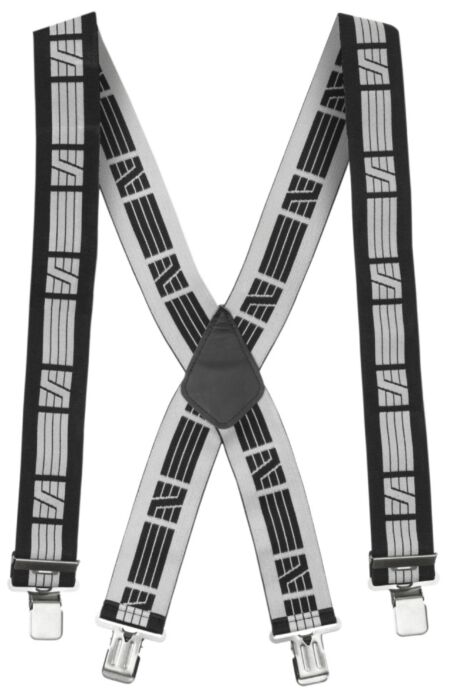 Snickers 9050 Elastische Bretels Zwart/Grijs