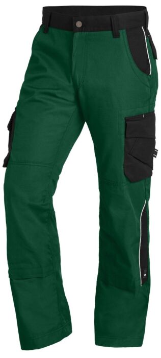 FHB Bruno Werkbroek Twill Groen-Zwart