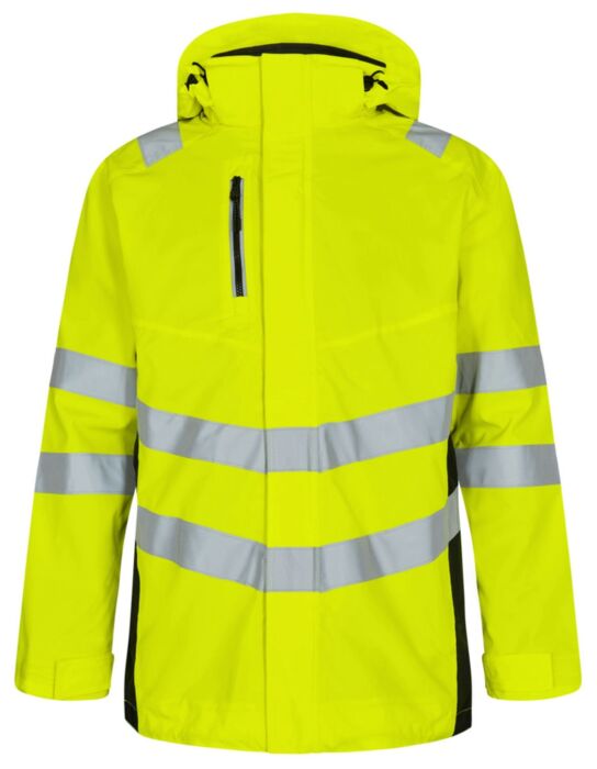F. Engel 1145-930 Safety Parka Shell Jacket Yellow/Black