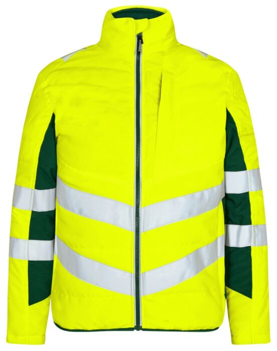 F. Engel 1159-158 Safety Quilted Inner Jacket Yellow/Green