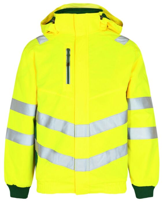 F. Engel 1246-930 Safety Pilot Jacket Yellow/Green