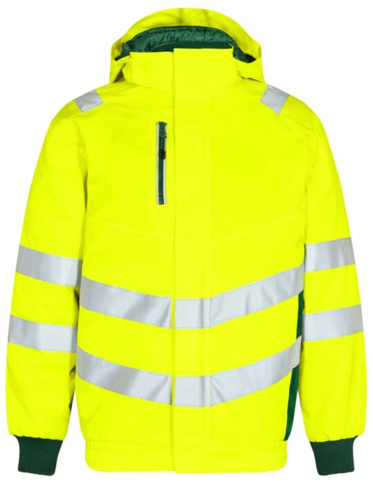 F. Engel 1247-935 Safety Pilot Jacket Yellow/Green