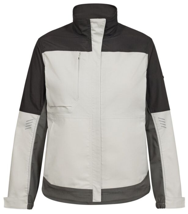 Engel 1333-144 Entire werkjack met stretch voor dames Bone White/Anthracite Grey
