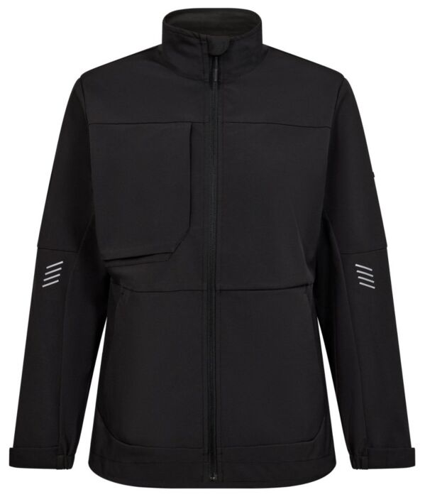 Engel 1335-140 Entire softshell jack voor dames Zwart