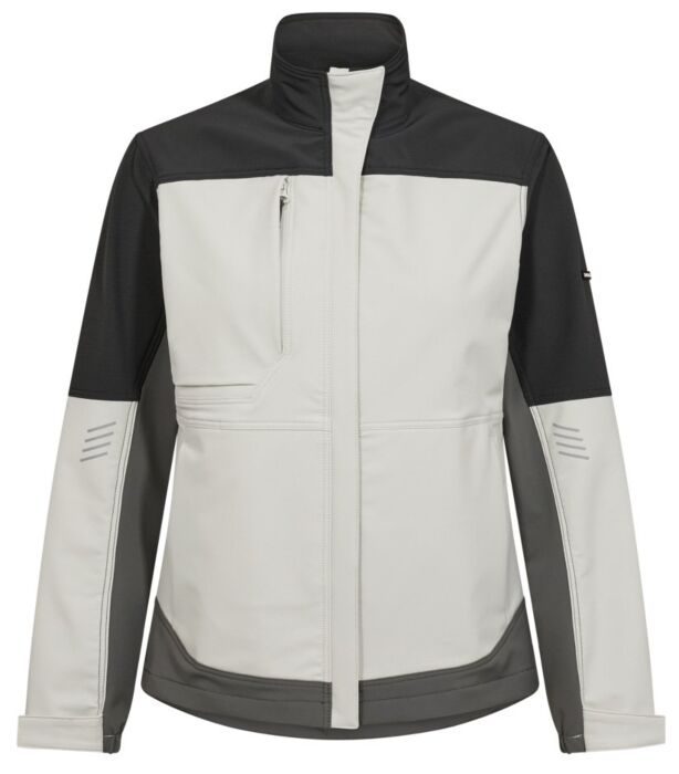 Engel 1341-234 Entire werkjack met 4-weg stretch voor dames Bone White/Anthracite Grey