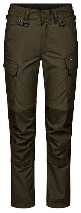 Engel 2333-144 Entire werkbroek met stretch voor dames Bosgroen