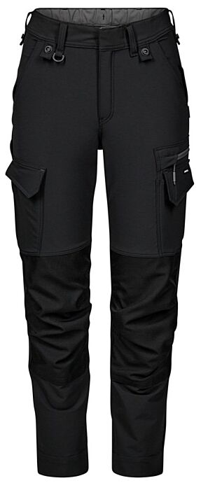 Engel 2341-234 Entire werkbroek met 4-way stretch voor dames Zwart/Antracietgrijs