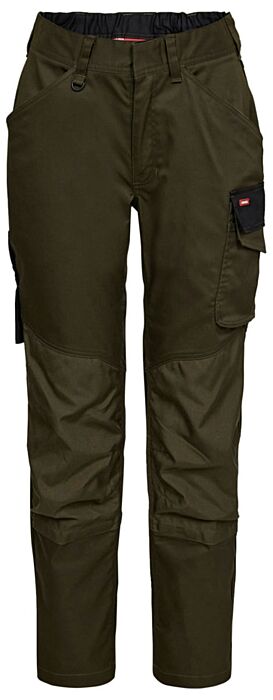 F. Engel 2816-255 Galaxy Stretch Trousers Ladies Forest Green/Black
