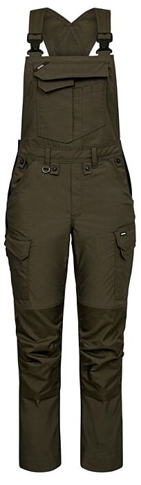 Engel 3333-144 Entire amerikaanse overall met stretch voor dames Bosgroen