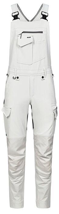 Engel 3337-234 Entire amerikaanse overall met 4-way stretch Bone White/Anthracite Grey