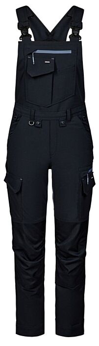Engel 3341-234 Entire amerikaanse overall met 4-way stretch voor dames Deep Blue/Dark Sea