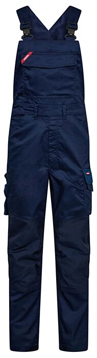 F. Engel 3809-255 Galaxy Stretch Bib Overall Blue Ink/Dark Petrol