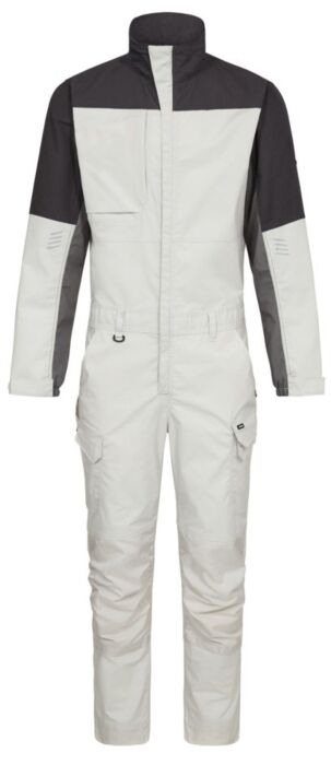 Engel 4329-144 Entire overall met stretchstof Bone White/Anthracite Grey