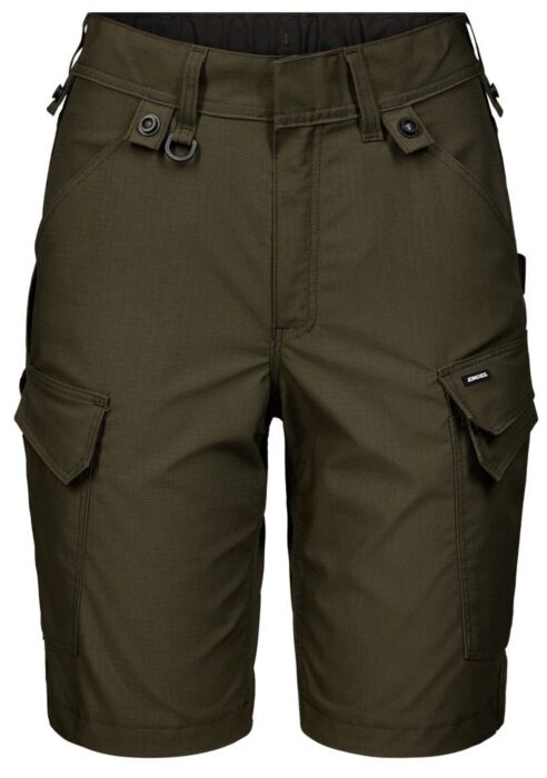 Engel 6333-144 Entire werkshorts met stretch voor dames Bosgroen