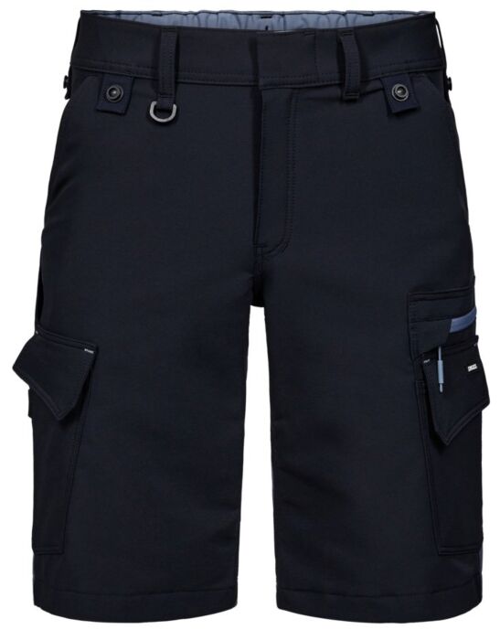 Engel 6337-234 Entire werkshorts met 4-way stretch Deep Blue/Dark Sea