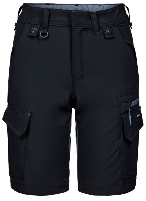 Engel 6341-234 Entire werkshorts met 4-way stretch voor dames Deep Blue/Dark Sea
