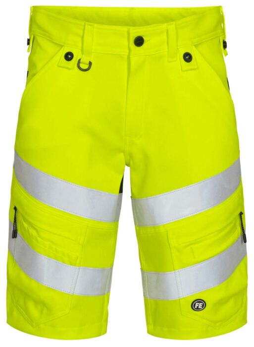 F. Engel 6546-314 Safety Shorts Yellow/Black