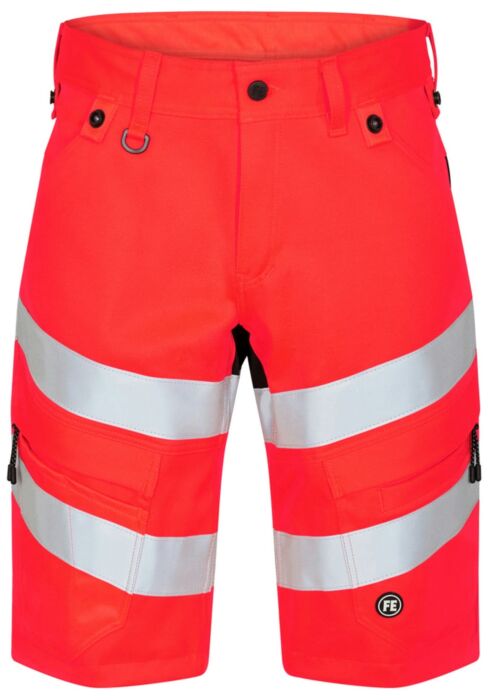 F. Engel 6546-314 Safety Shorts Red/Black