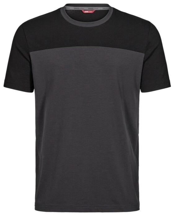 Engel 9329-243 Entire t-shirt Antracietgrijs/Zwart