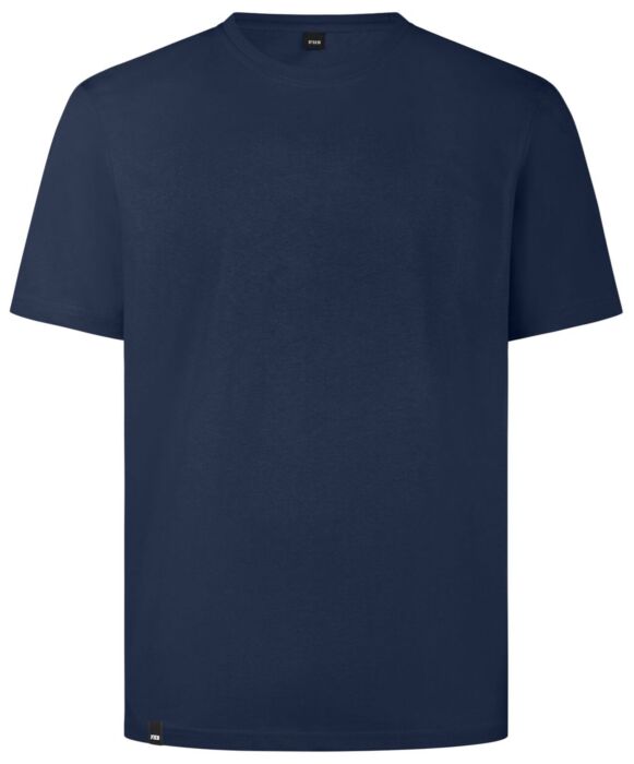 FHB Jens T-Shirt eenkleurig Marineblauw