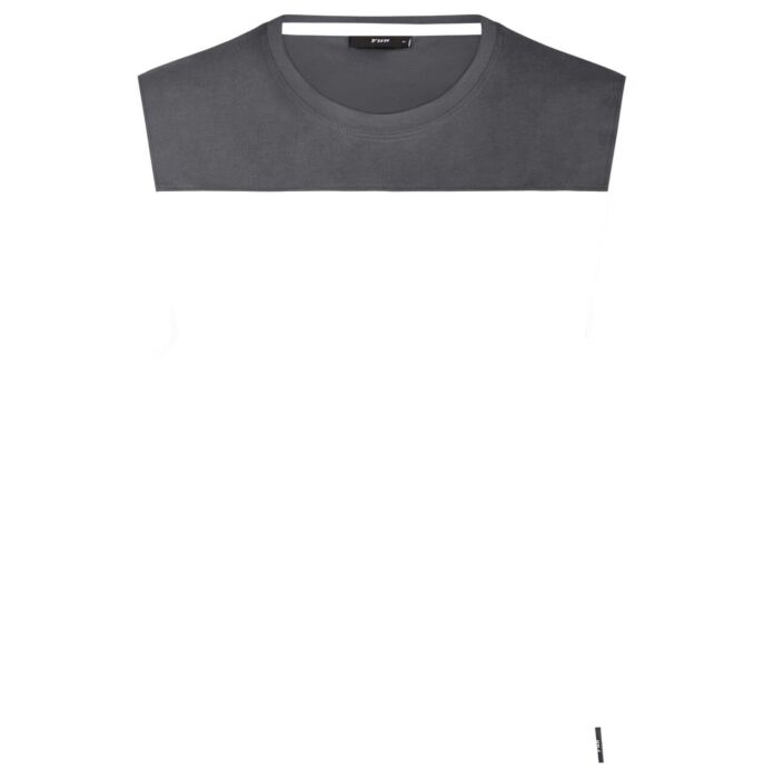 FHB Kira T-Shirt Anthraciet-Wit