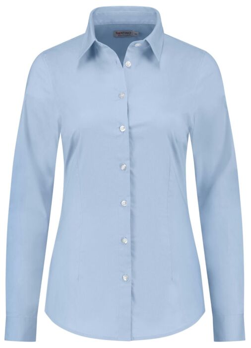 Santino Falco Ladies Shirt Light Blue