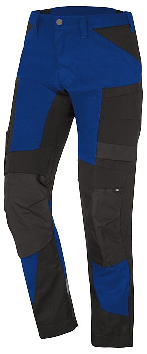 FHB Leo Werkbroek Elastisch Korenblauw-Zwart