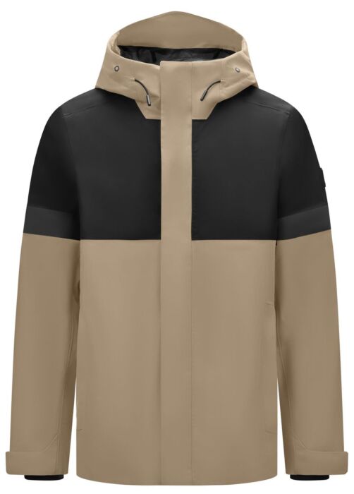 FHB Luca Regenjas Beige-Zwart