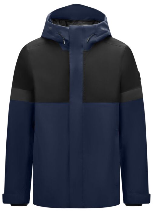 FHB Luca Regenjas Marine-Zwart
