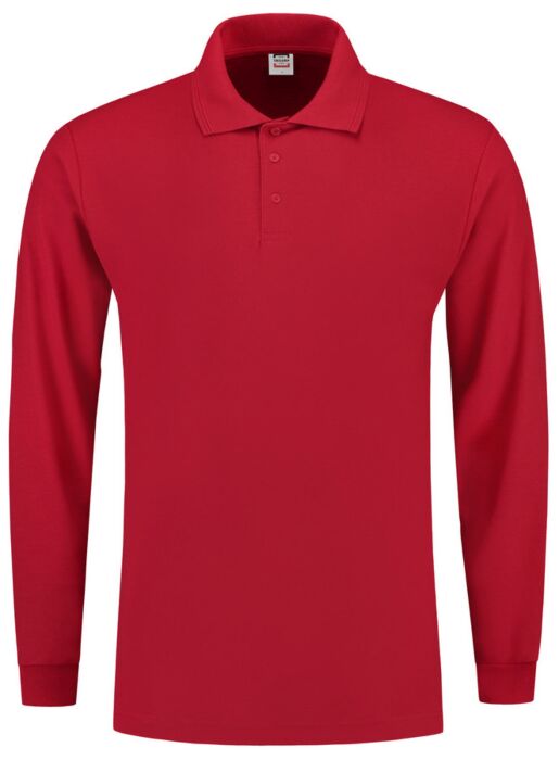 Tricorp 201009 Poloshirt Lange Mouw Rood
