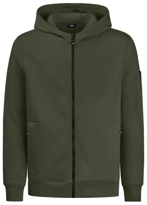 FHB Quentin Hoodie uniseks Olijf