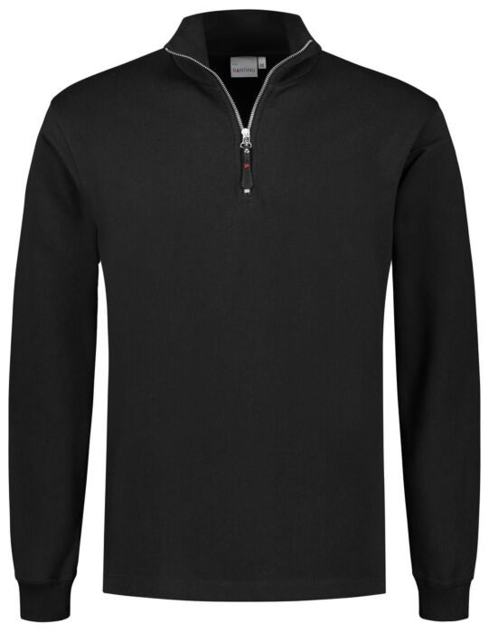 Santino Alex Zipsweater Black